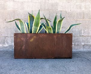 Corten Steel planter
