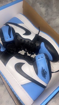 University blue jordan 1