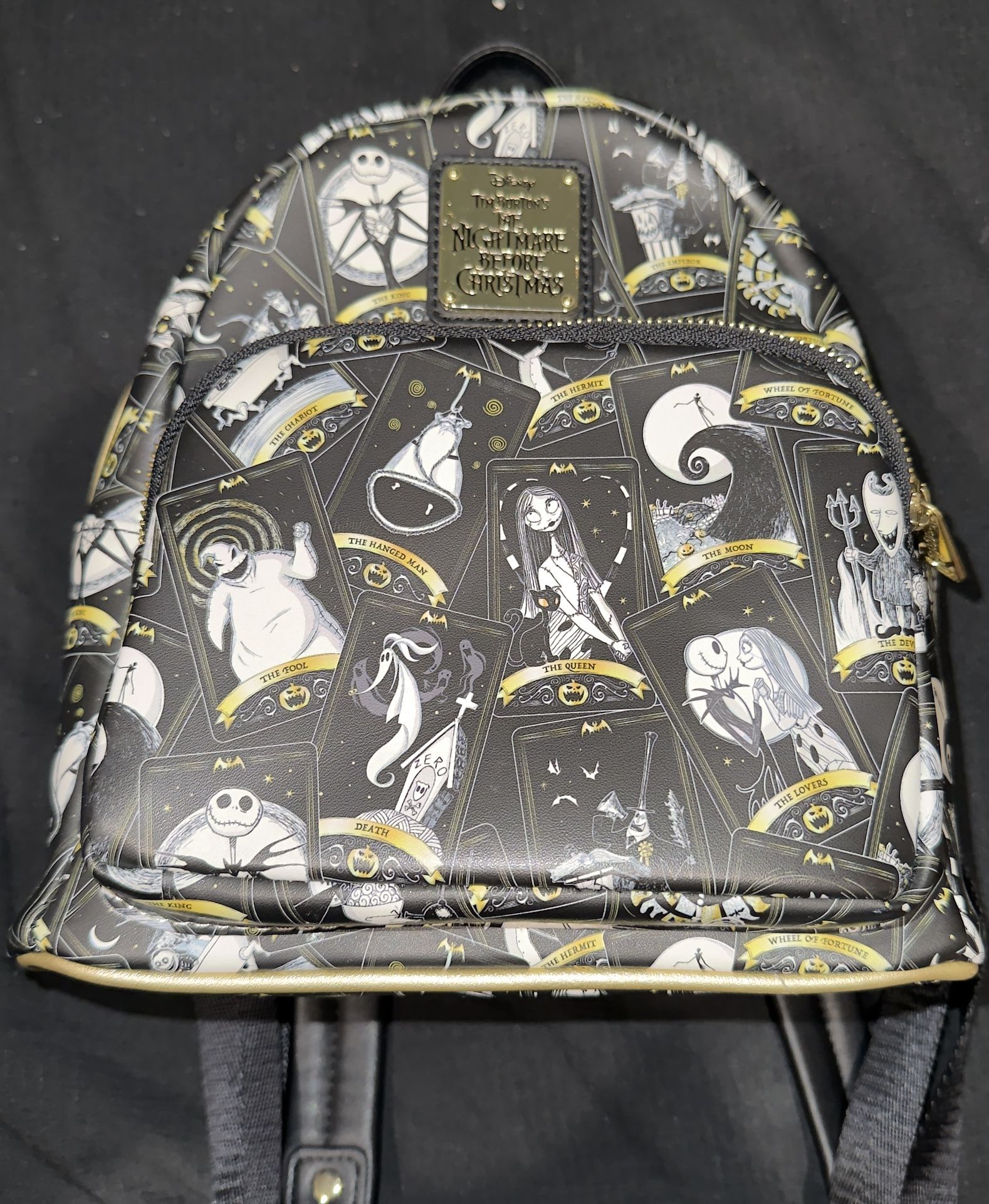Disney Loungefly Nightmare Before Christmas Tarot Mini backpack