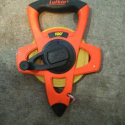 Lufkin 100' Measure Tape With Quick Wind Real