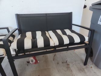 Patio furniture 4 Chairs 1 Loveseat