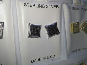Sterling silver earing