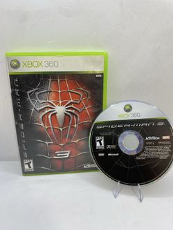 Spider-Man 3 (Microsoft Xbox 360, 2007) Spiderman Game Disc & Case Tobey