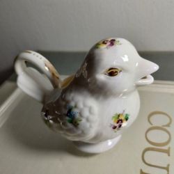 GRACES TEAWARE BIRD  SPARROW CREAMER 4.5"×3"