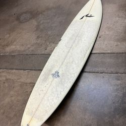 Classic Rusty Surfboard