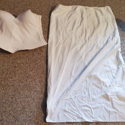 Felina Lingerie Bridal Bustier Bra And David's Bridal Full Length Control Slip