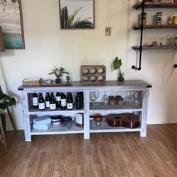 Console Table And Shelves 