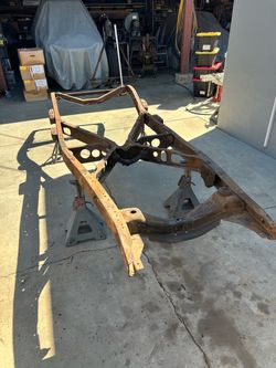 1939 Ford bare frame