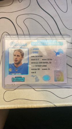 Jared Goff NFL Case Hit