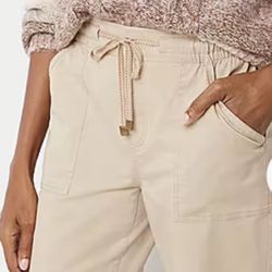 Frye and Co. Womens Mid Rise Jogger Pant Size S