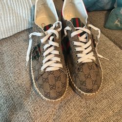 Faux Gucci tennis Shoes