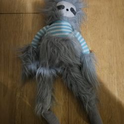 2018 Manhattan Toy Company Twiggies Sloth Stuffed 16” Plush Animal