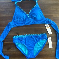 New Anne Cole Swimmer Set Size S-M