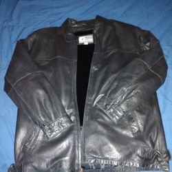 Black Leather Jacket 