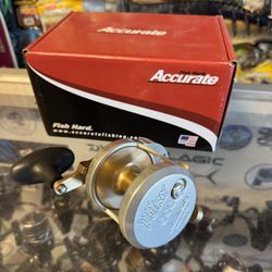 Left Handed! Accurate Fury 500 Salt Water Reel Like New 