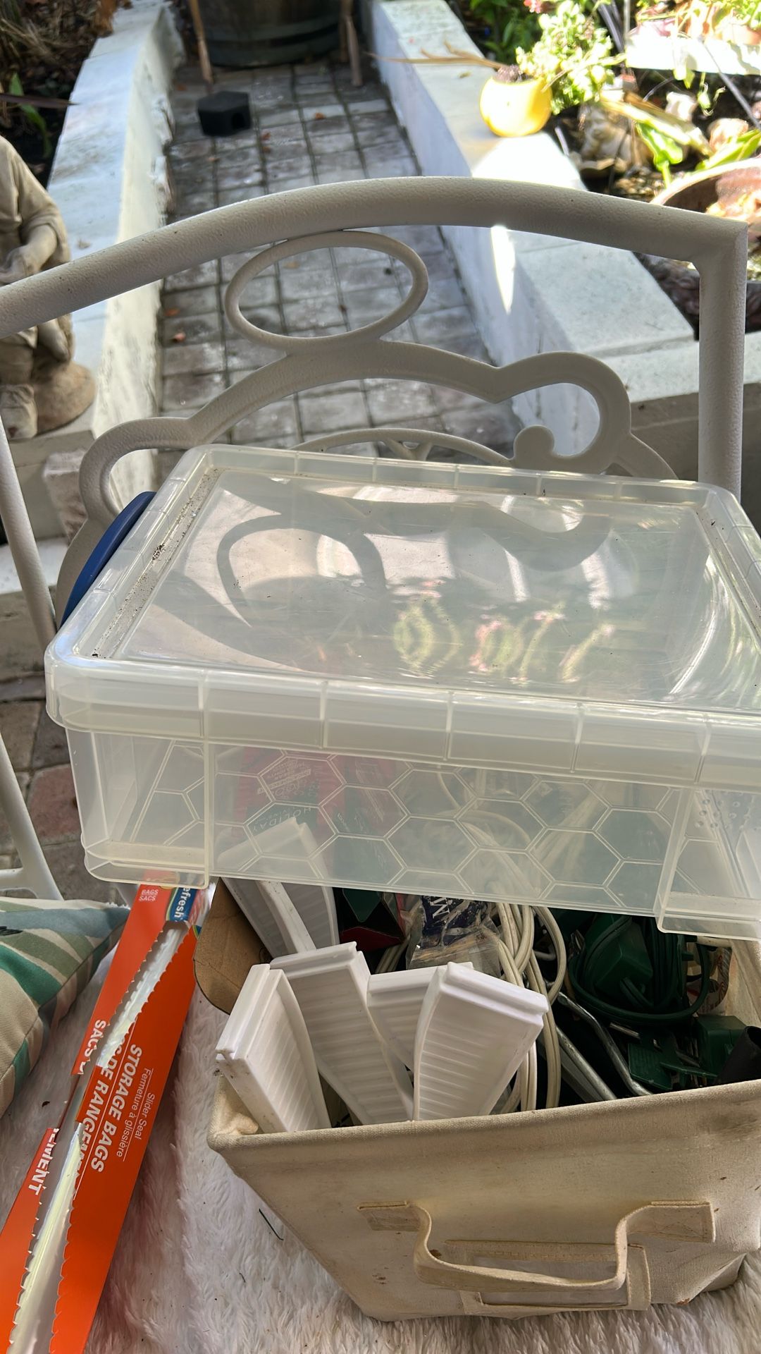 Clear Storage Tote