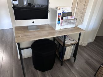 Desk And Ottoman