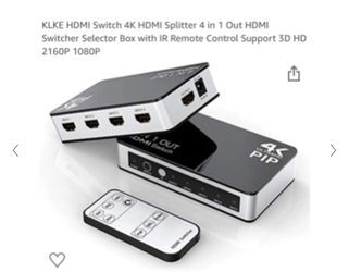 4x1 HDMI Switcher 4K
