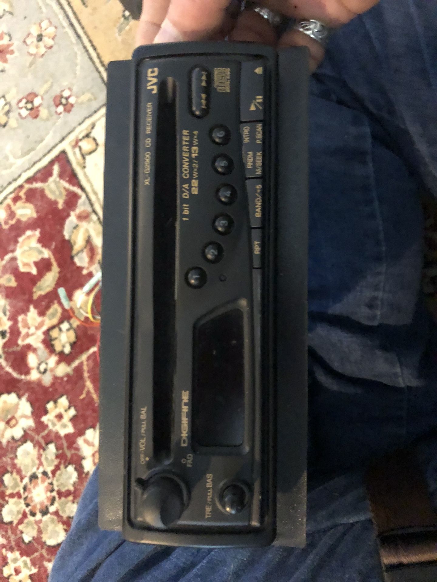 JVC CD PLAYER RECEIVER XL-G2900