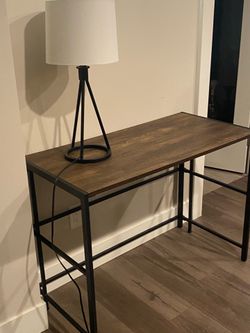 Industrial Style Writing//Computer Desk Compact Great For Small Spaces W39”D19”H29.5”
