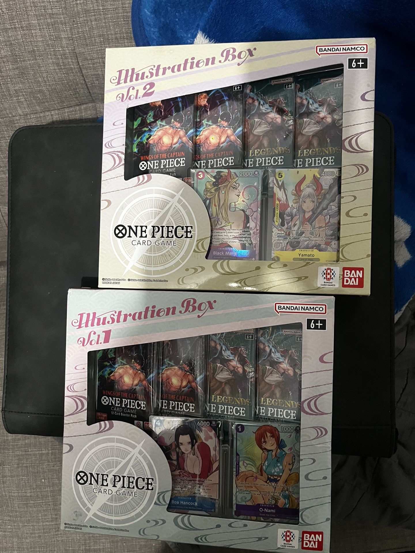 One Piece Illustration Boys Box Volume 1 And 2 New Sealed Tcg Card Set Anime