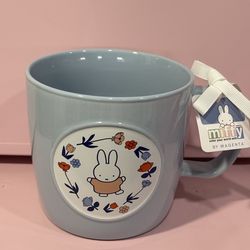 Miffy Spring Floral Blue Mug