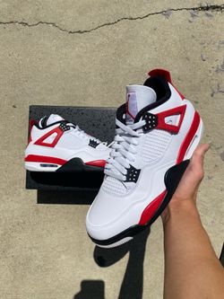 Jordan 4 Red Cement Sz 11