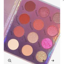 NEW THE BEAUTY CROP STRAWBERRY DAIQUIRI PRESSED PIGMENT PALETTE $8! 