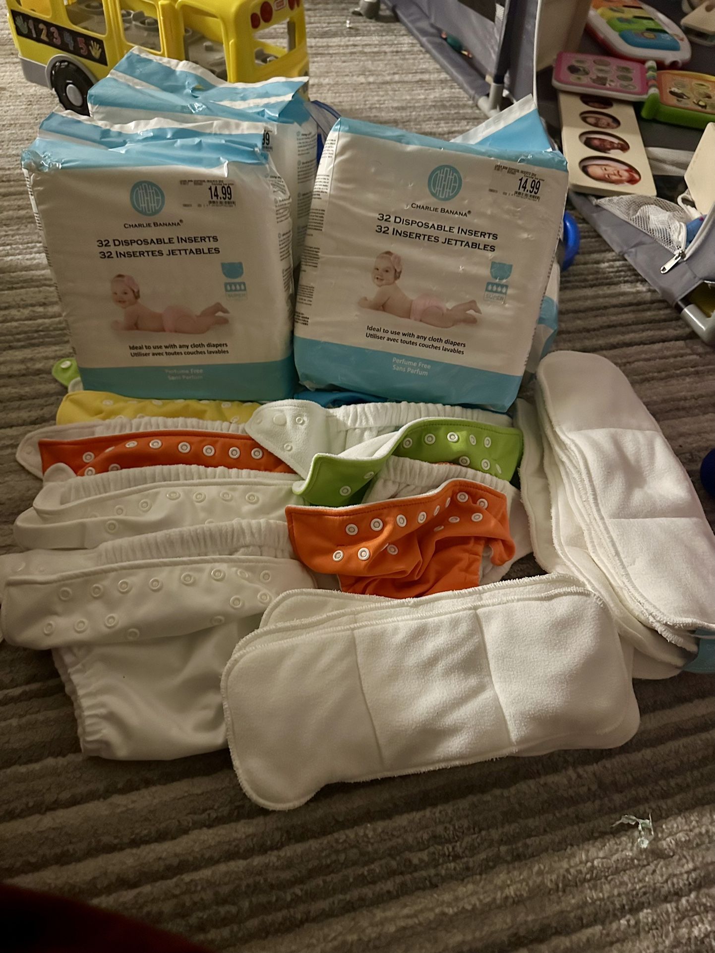 Charlie Banana Diapers+ Disposable Inserts