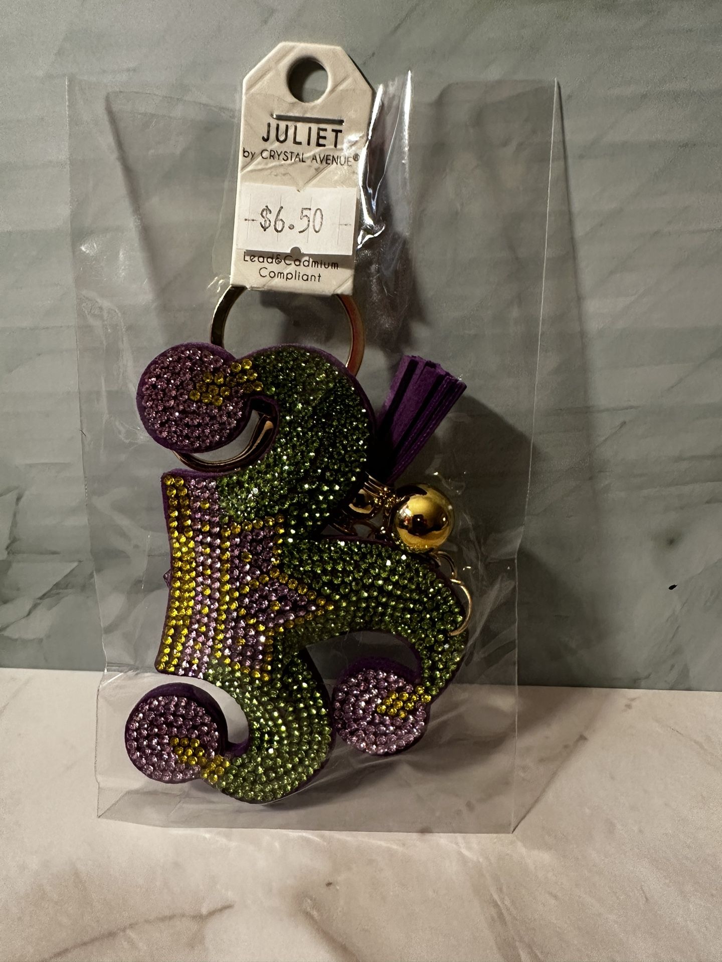 Joker Bling Hat Keychain