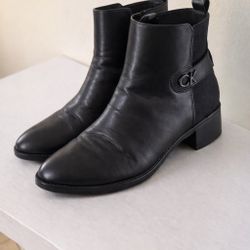 Calvin Klein Black Ankle Boots – Size ___ (Read Description)