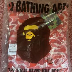 Pink Bape Hoodie (Zip-up)