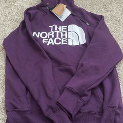 Northface Womens Pullover Hoodie Purple Small S