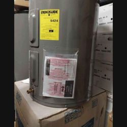 Water heater electric 38 gallons new with dents  PROE38S2RH95B  New