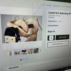 Louet S17 Spinning Wheel