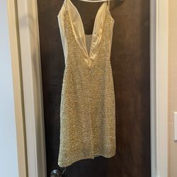 Gold Evening Dress