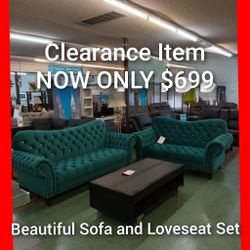 ✨ Clearance ✨ Sofa And Loveseat Set 