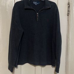 Polo Ralph Lauren Men’s Quarter Zipper Sweater Size Large