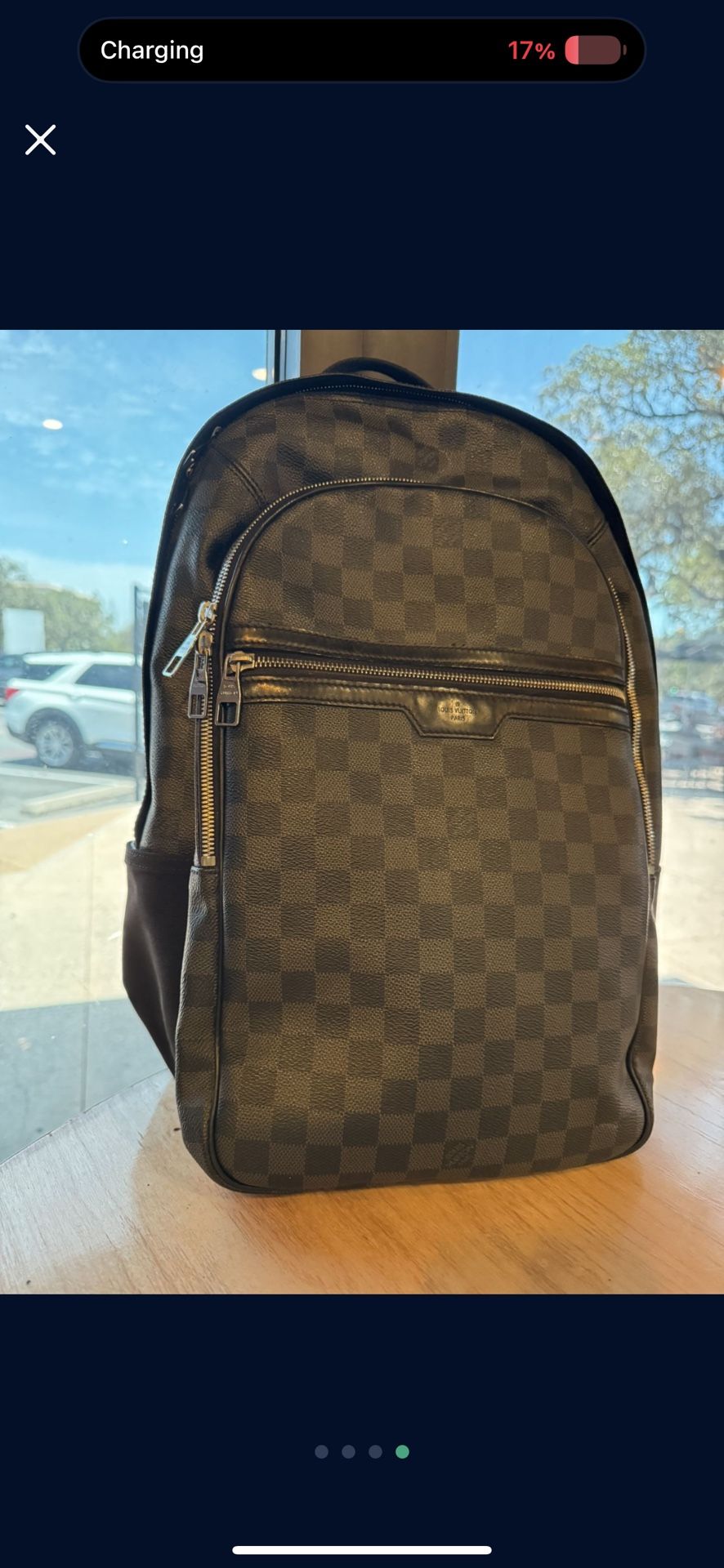 100% Authentic Louis Vuitton Micheal Damier Backpack