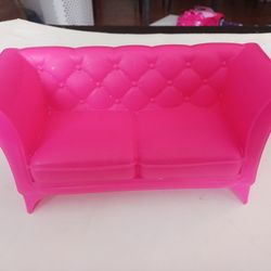 Barbie Doll Dream House Pink Couch Sofa Furniture Replacement Part 2015 Mattel 