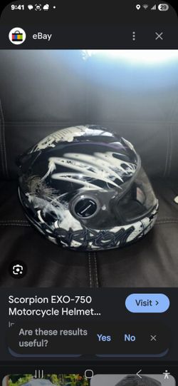 Scorpion bike helmet large