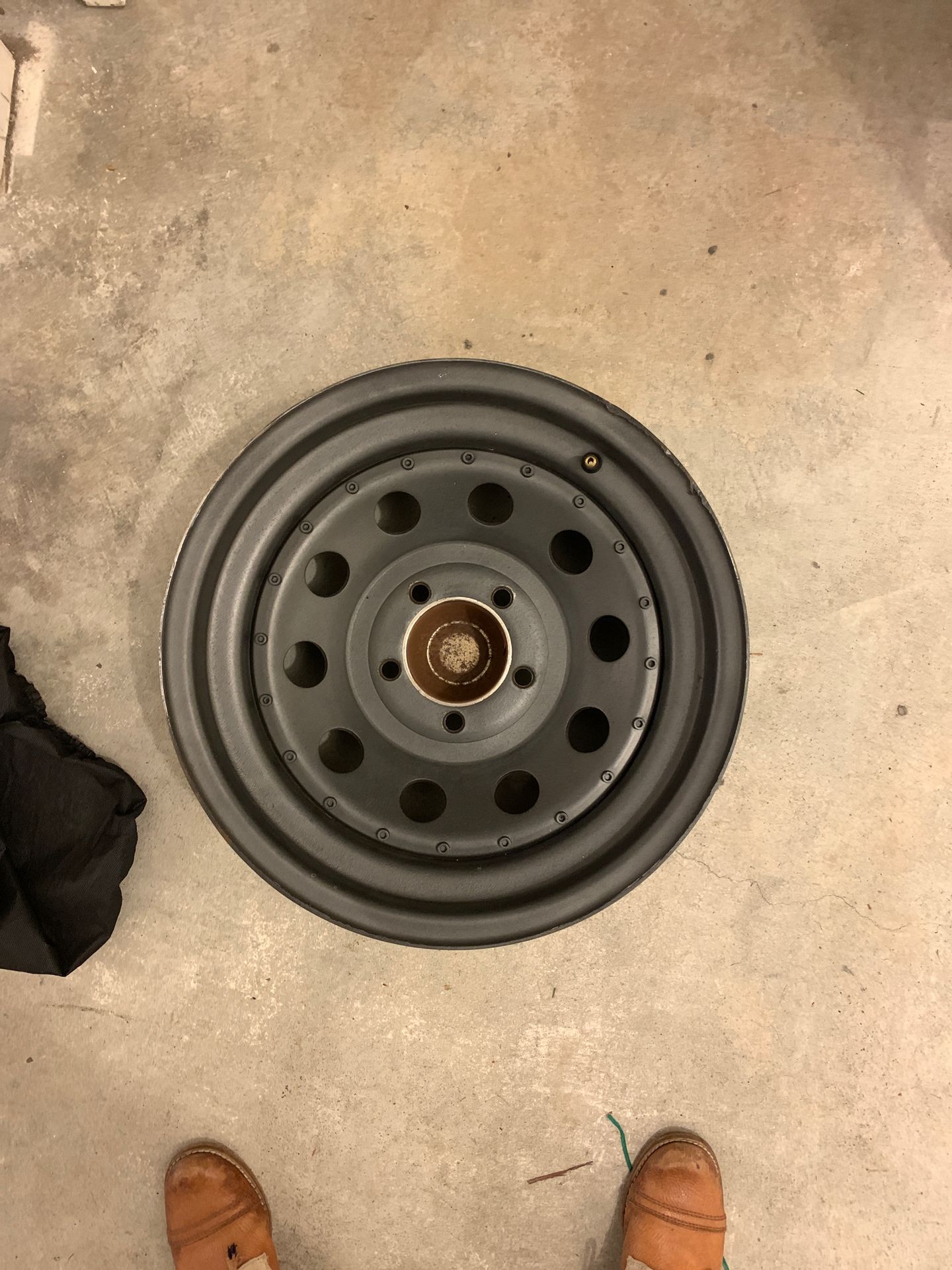 Steel wheels (off my Jeep Wrangler TJ)