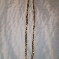 Mainer 14k Gold Necklace  22 " 13.5 Grams 