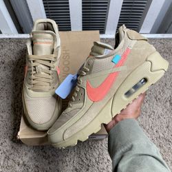 2019 Off-White x Air Max 90 Desert Ore 