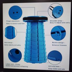 Adventure collapsible sit anywhere stool