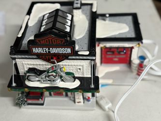Harley davidsion diorama