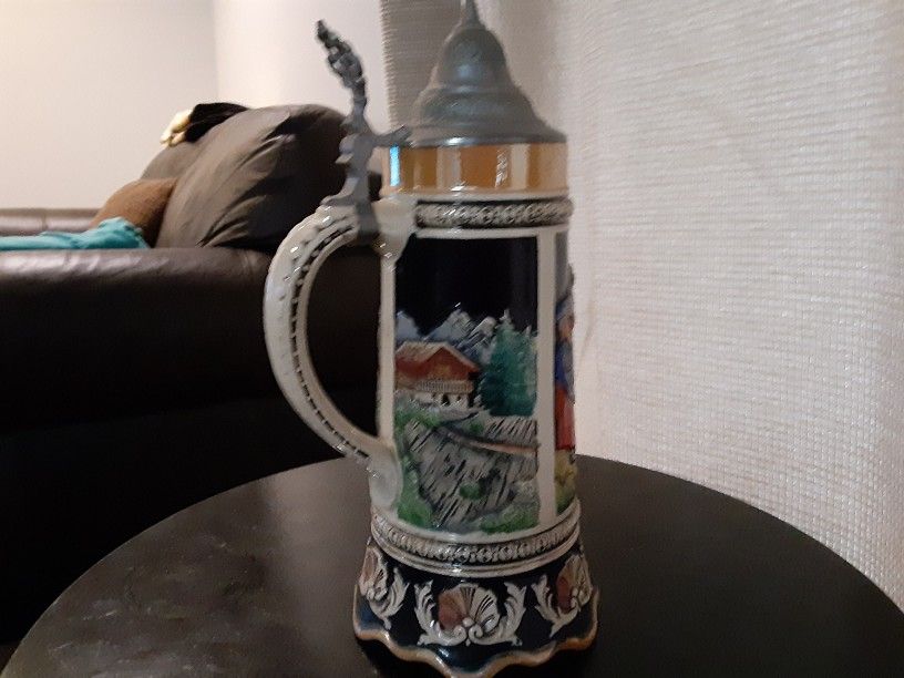 German decorative Beer Stein