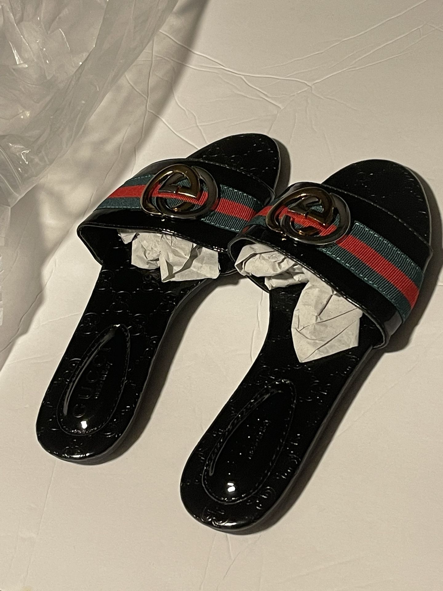 Gucci Slides Black Size 38
