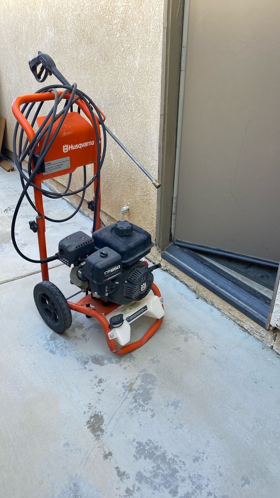 Gas Pressure Washer High Pressure!