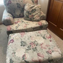 Chair And Ottoman